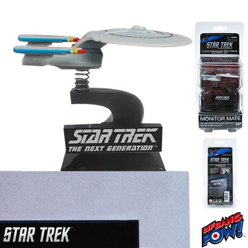 Star Trek: The Next Generation U.S.S. Enterprise NCC-1701-D Monitor Mate Bobble Ship
